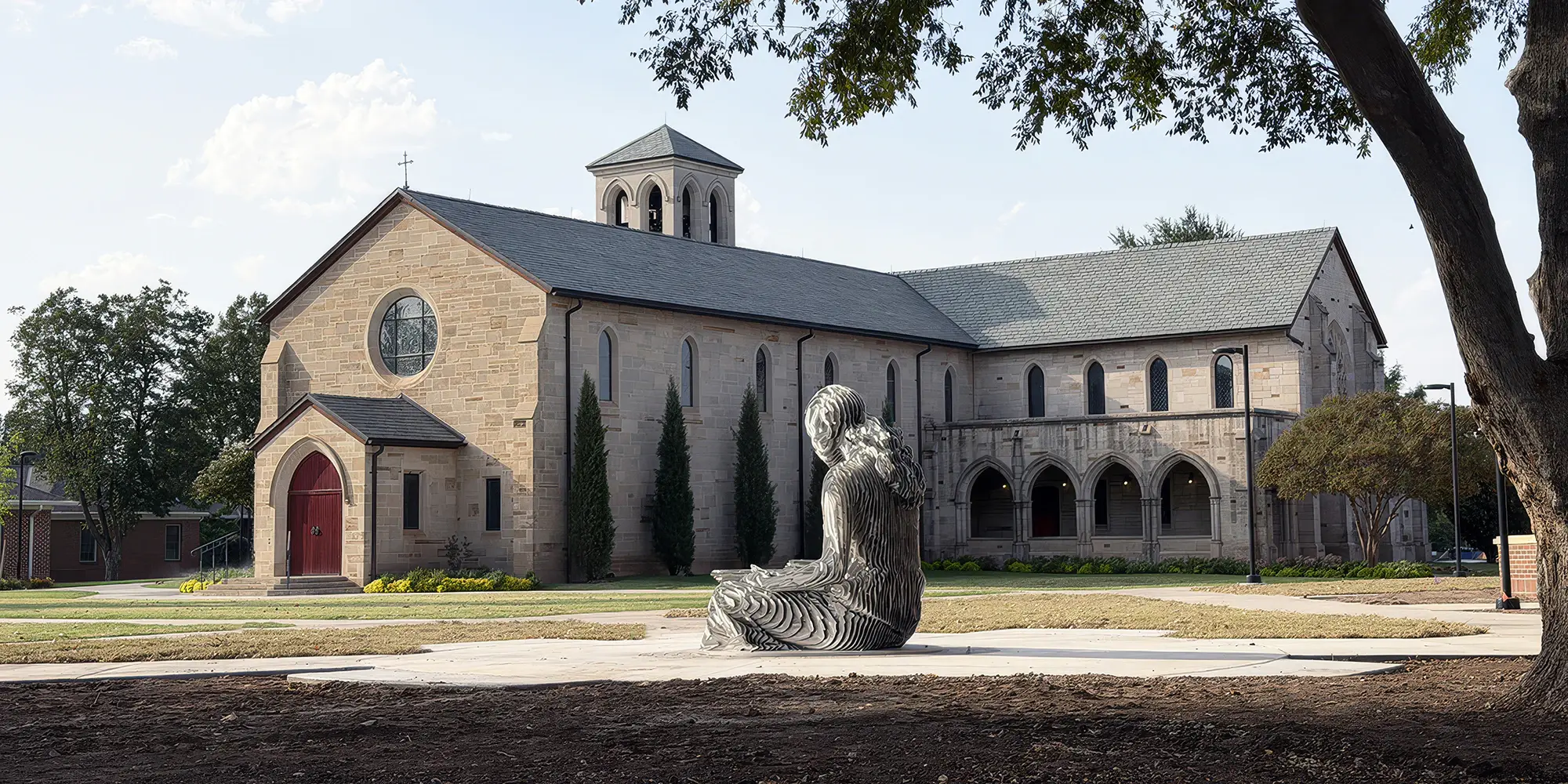 New Public Sculpture by Voss-Andreae in Oklahoma